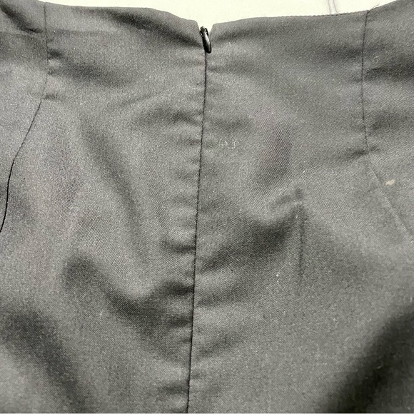 🌸3 for $30 Forever 21 Black Mini Dress short puffy sleeves  cocktail dress - Picture 11 of 17